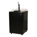 Kegerator fits up to 1/2 Barrel (Full Size) Kegs, Complete with keg tapping equipment and cleaning kit.