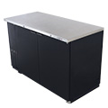 Keg Refrigerator - Back Bar - Commercial Grade Unit, Fits up to two 1/2 Barrel (Full Size) Kegs.